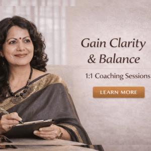 1:1 coaching Session with Dr Seema Sharma Sarhad